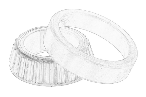 Piese Auto - Lagar cutie viteza (diferential; pentru transmisie manuala cu 6 trepte) potrivit FORD ECOSPORT, FIESTA VII, FOCUS IV, KA+ III, PUMA, TRANSIT COURIER B460/MINIVAN 1.0-2.3 02.14-