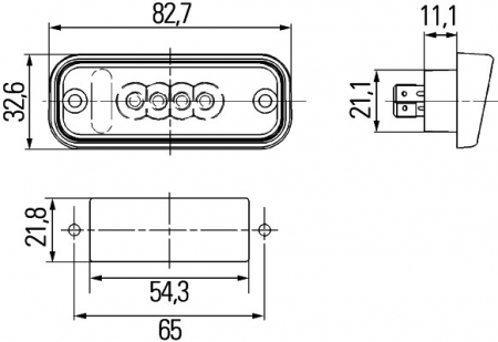 Lampa numar inmatriculare [1]