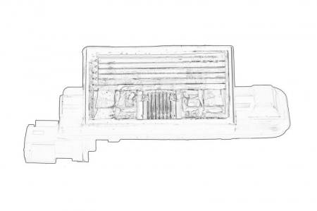 Piese Auto - Lampa numar (partea stanga/dreapta) BMW Seria 3 (E36) intre 1990-1998