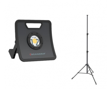 Echipamente - Lampa pe suport NOVA 12K, sursa de lumina tip COB LED, fascicul luminos 12000lm, IK07/ IP67, lungime cablu: 5m