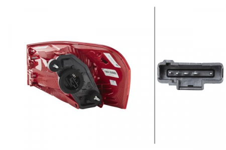Lampa spate Stanga (extern, H21W/P21/5W/P21W) potrivit CITROEN C5 II, C5 III 09.04- [3]