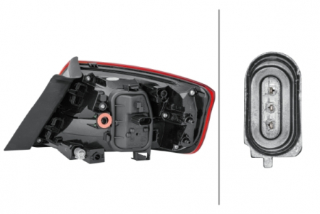 Lampa spate Stanga (extern, W21W) potrivit AUDI A3 04.12- [1]