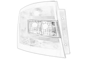 Piese Auto - Lampa spate stanga SKODA FABIA III dupa 2014