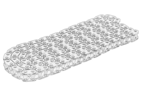 Piese Auto - Lant distributie (numar zale lant: 174) potrivit AUDI A4 ALLROAD B9, A4 B9, A5, A6 C7, A6 C8, A7, A8 D5, Q5, Q7, Q8; VW AMAROK, TOUAREG 3.0D-4.0DH 09.14-