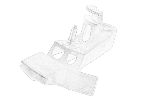 Transmisie - Levier schimbator viteze (Transmisie cu 6 trepte) potrivit VW TRANSPORTER T5 1.9D/2.0D 01.06-08.15