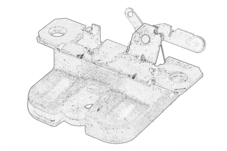 Suporti caroserie - Limitator usa VW CADDY III 1.2-2.0D intre 2004-2015