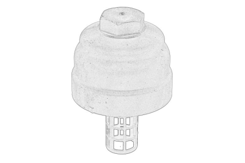 Piese Auto - Locas filtru ulei potrivit VOLVO C30, C70 II, S40 II, S60 II, S80 II, V50, V60 I, V70 III, XC60 I, XC70 II 2.0D/2.4D 10.10-02.17