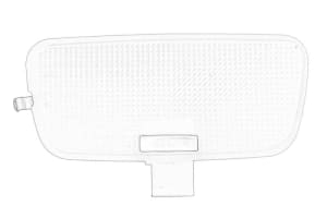 Piese Auto - Lumina cabina MERCEDES SPRINTER 2-T (901, 902), SPRINTER 3-T (903), SPRINTER 4-T (904) 2.1D-2.9D intre 1995-2006