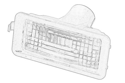 Lampa numar - Lumina numar inmatriculare Dreapta/Stanga potrivit SEAT IBIZA IV, IBIZA IV SC, IBIZA IV ST, IBIZA IV/HATCHBACK 03.08-06.17
