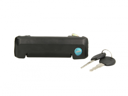 Maner usa - Maner usa culisanta dreapta exterior, cu incuietoare, negru VW TRANSPORTER IV intre 1990-2003