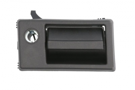 Piese Auto - Maner usa dreapta exterior, fara chei, cu locas incuietoare, negru FIAT CINQUECENTO intre 1991-1999