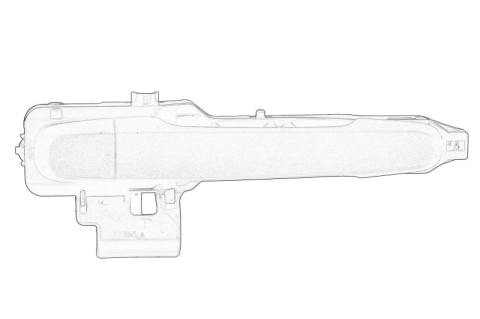 Caroserie - Maner usa exterior Dreapta potrivit HYUNDAI H350 2.5D 04.15-