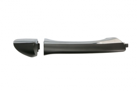 Maner usa - Maner usa Fata Dreapta exterior, crom/negru potrivit MERCEDES Clasa E T-MODEL S211, E VF211, E W211 1.8-6.2 2002-2009