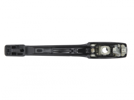 Maner usa Fata Dreapta exterior, cu locas incuietoare, crom/negru potrivit VW CADDY I, GOLF II, JETTA II, PASSAT B2, POLO, POLO CLASSIC, POLO II, SCIROCCO 0.9-2.2 1979-1994 [1]