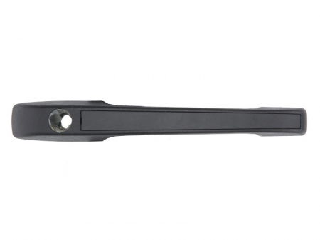 Maner usa - Maner usa Fata Dreapta exterior, cu locas incuietoare, crom/negru potrivit VW CADDY I, GOLF II, JETTA II, PASSAT B2, POLO, POLO CLASSIC, POLO II, SCIROCCO 0.9-2.2 1979-1994