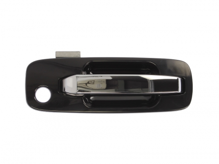 Maner usa fata dreapta exterior, cu locas incuietoare negru/crom/grunduit NISSAN X-TRAIL intre 2001-2007 [1]