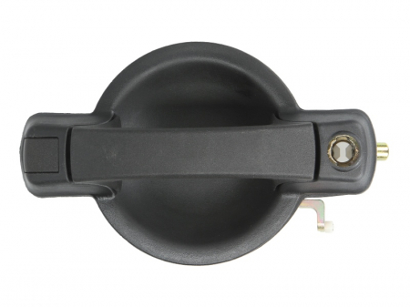Maner usa - Maner usa fata dreapta exterior, cu locas incuietoare negru, FIAT DOBLO intre 2001-2010