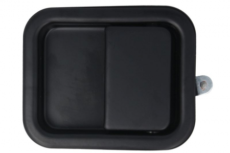 Maner usa - Maner usa fata dreapta (exterior, negru smooth) potrivit JEEP WRANGLER III JK 01.06-11.17