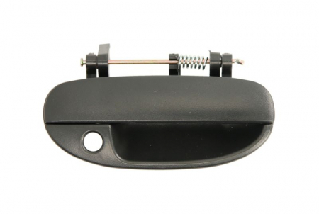 Piese Auto - Maner usa Fata Dreapta (extern, cu gaura pentru incuietoare, cu cablu/cabluri, negru) potrivit DAEWOO LANOS 1.3/1.5/1.6 02.97-