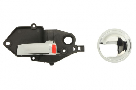 Maner usa - Maner usa Fata Dreapta interior, crom potrivit ABARTH 500 / 595 / 695, 500C / 595C / 695C; FIAT 500, 500 C 0.9-Electric dupa 2007