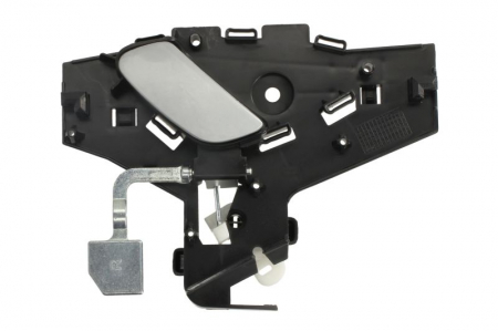 Maner usa - Maner usa fata dreapta interior, negru/crom, CITROEN C5 intre 2001-2008