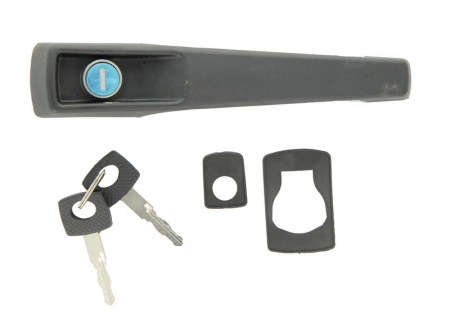 Maner usa - Maner usa Fata Dreapta/Stanga cu cheie, exterior, cu incuietoare, negru potrivit MERCEDES T1 601, T1 601, 611, T1 602, T1 B601, T1 B602, T1/TN 2.3-3.0D 1977-1996