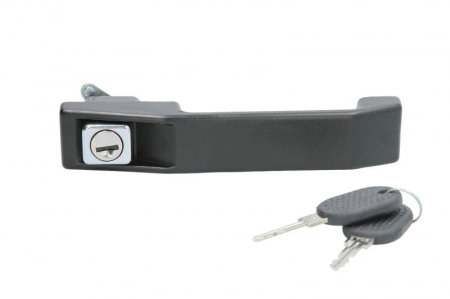 Piese Auto - Maner usa fata/spate dreapta, exterior, cu chei, negru CITROEN C25; FIAT DUCATO, DUCATO PANORAMA, TALENTO; PEUGEOT J5 1982-1994