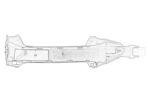 Caroserie - Maner usa Fata/Spate Dreapta (extern, cu senzor) potrivit SKODA ENYAQ IV, OCTAVIA IV 1.0-Electric 11.19-