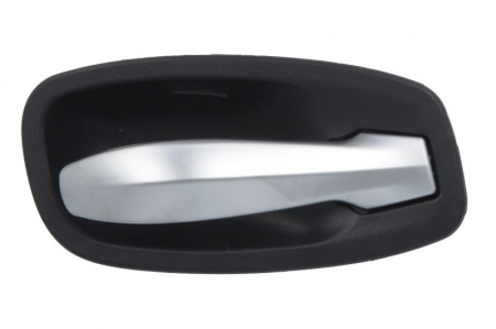 Maner usa - Maner usa Fata/Spate Dreapta interior, argintiu/negru potrivit BMW Seria 5 E60, 5 E61 2.0-5.0 2002-2010