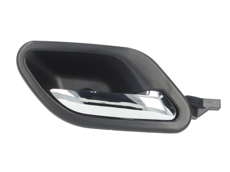Maner usa - Maner usa fata/spate dreapta interior, negru/crom BMW Seria 5 E39 intre 1995-2003