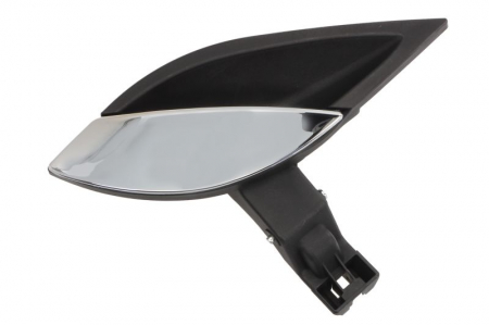 Maner usa - Maner usa fata/spate dreapta interior, negru/crom, FIAT CROMA intre 2005-2010