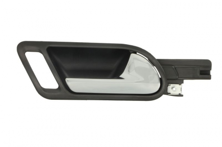 Maner usa - Maner usa fata/spate dreapta interior, negru/crom, VW EOS, JETTA intre 2005-2011