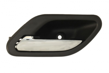 Maner usa Fata/Spate Stanga interior, crom/negru potrivit BMW Seria 5 E39 2.0-4.9 1996-2004 [2]