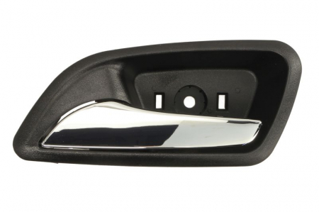 Maner usa Fata/Spate Stanga interior, crom/negru potrivit CHEVROLET CRUZE, LACETTI, NUBIRA; DAEWOO NUBIRA 1.4-2.0D dupa 2003 [2]