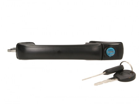 Maner usa fata stanga/dreapta exterior, cu chei cu incuietoare, negru VW GOLF 3 III, VENTO intre 1991-1999 [2]
