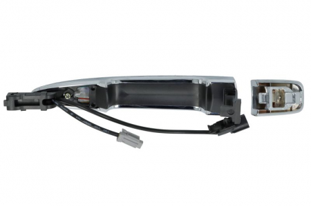 Maner usa fata stanga exterior crom potrivit Nissan Leaf 2010-2017 [1]