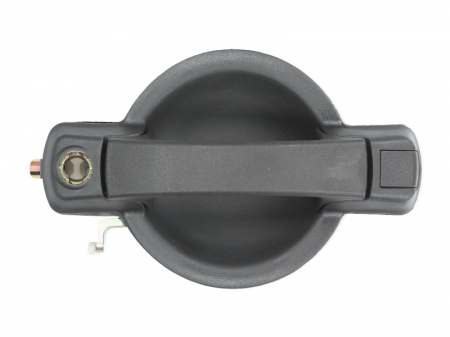 Maner usa - Maner usa fata stanga exterior, cu locas incuietoare negru, FIAT DOBLO intre 2001-2010