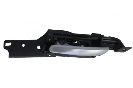 Maner usa - Maner usa Fata Stanga interior, crom/negru potrivit BMW X5 E70 3.0-4.8 2006-2013