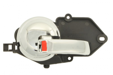 Maner usa - Maner usa Fata Stanga interior, crom potrivit ABARTH 500 / 595 / 695, 500C / 595C / 695C; FIAT 500, 500 C 0.9-Electric dupa 2007