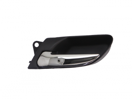 Maner usa - Maner usa fata stanga interior, negru/crom, BMW Seria 3 intre 1998-2006