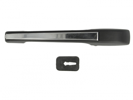 Maner usa - Maner usa Spate Dreapta exterior, crom/negru potrivit VW GOLF II, JETTA II 1.0-1.8 1983-1992