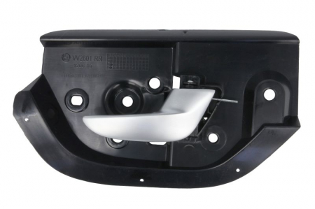 Maner usa - Maner usa Spate Dreapta interior, crom/negru potrivit VOLVO S60 I, V70 II, XC70 I 2.0-2.5 usi 1997-2010