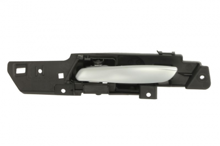 Maner usa Spate Stanga interior, crom/negru potrivit BMW X5 E70 3.0-4.8 2006-2013 [2]