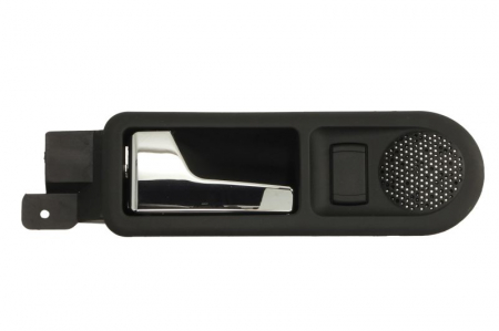 Maner usa - Maner usa Spate Stanga interior, crom/negru potrivit VW PASSAT B5 1.6-2.8 1996-2000