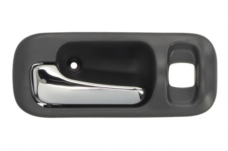 Maner usa - Maner usa Spate Stanga interior, cu locas incuietoare, crom/gri potrivit HONDA CR-V I 2.0 1995-2002
