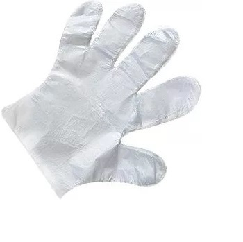 Echipamente - Manusi de protectie, folie, marime: 9/L, 100 buc., culoare: transparent, cum se foloseste: de unică folosință