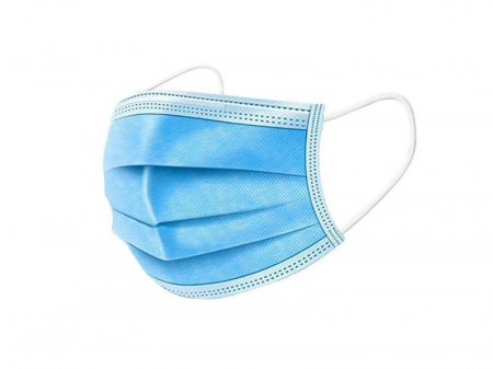 Echipamente - Masca de protectie cu 3 straturi, 50 bucati