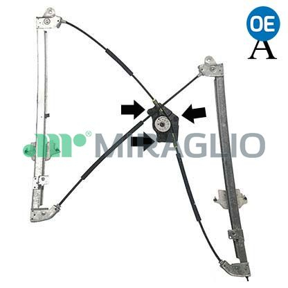 Piese Auto - Mecanism actionare geam Fata Stanga (electric, fara motoras, numar de usi: 4) potrivit CITROEN C8; FIAT ULYSSE; LANCIA PHEDRA; PEUGEOT 807 06.02-