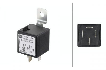 Iluminat auto - Modul semnalizator (12V) potrivit MERCEDES G (W460), G (W461), G (W463), MB (W631); VOLVO 440, 940, 940 II; ALFA ROMEO 155, 156; AUDI 100 C1, 100 C2, 100 C3, 100 C4, 200 C2 01.60-