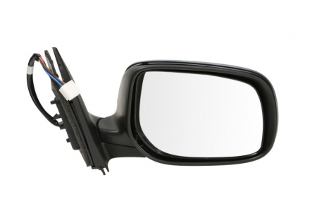 Oglinzi auto - Oglinda dreapta electrica crom, grunduita, pliabila electric TOYOTA COROLLA intre 2006-2010